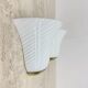 Set of 2 J.T. Kalmar swirl Murano glass wall lamp sconces, 1970s