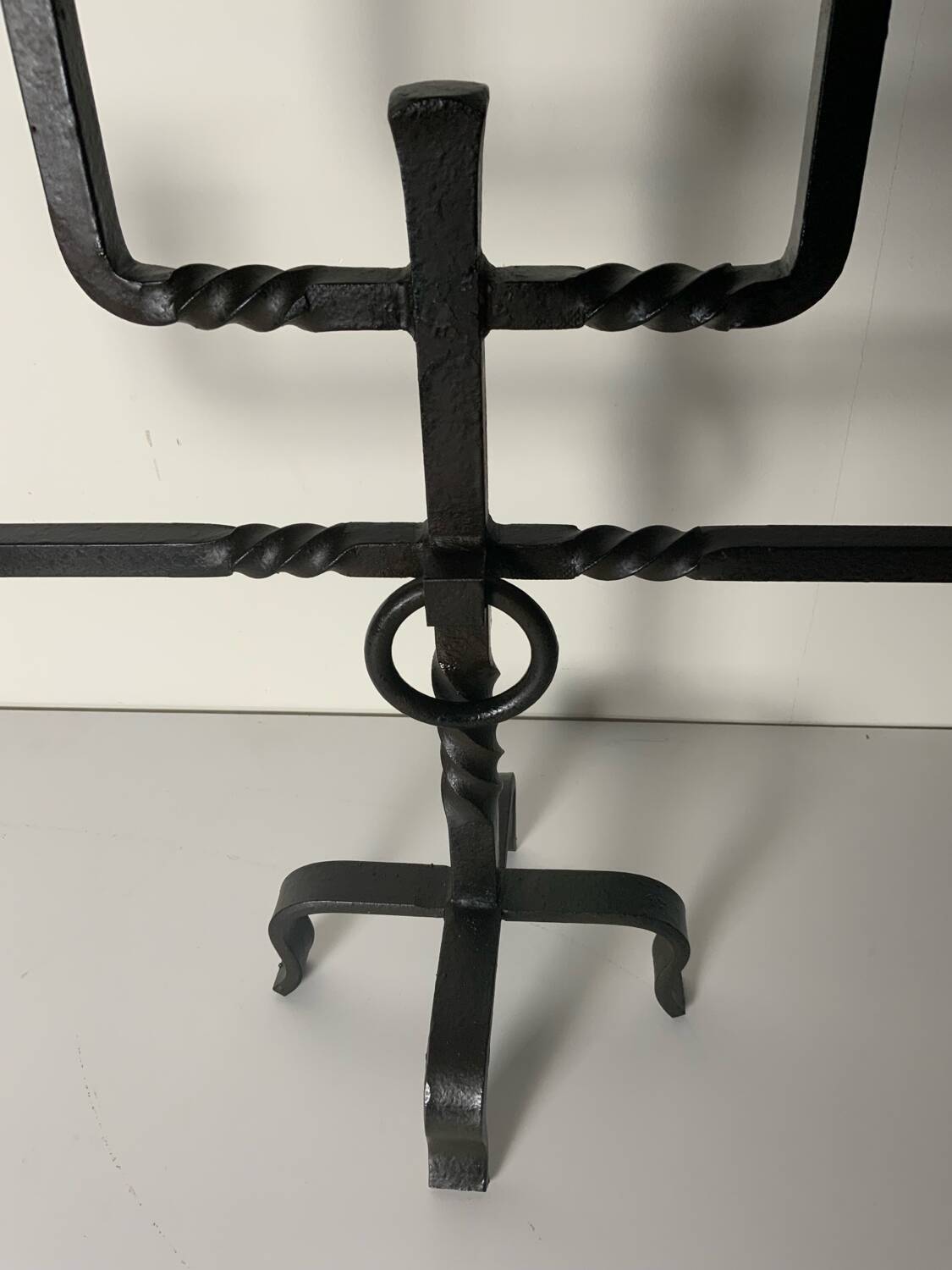 Brutalist chandelier