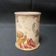 Vase rouleau faïence décor floral fin XIXème Gien