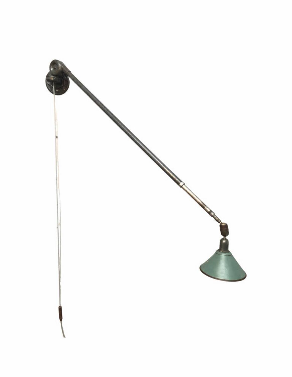 Antique Johan Petter Johansson Series 1 Triplex Telescopic Work Light