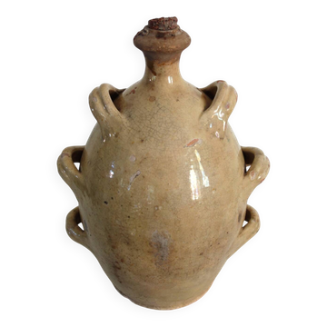 Glazed terracotta jug, Provence, 19th century