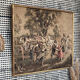 Vintage tapestry after Rubens