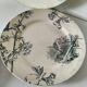 Set of 4 ancient iron lands – naturalistic decorations – around 1890-1910