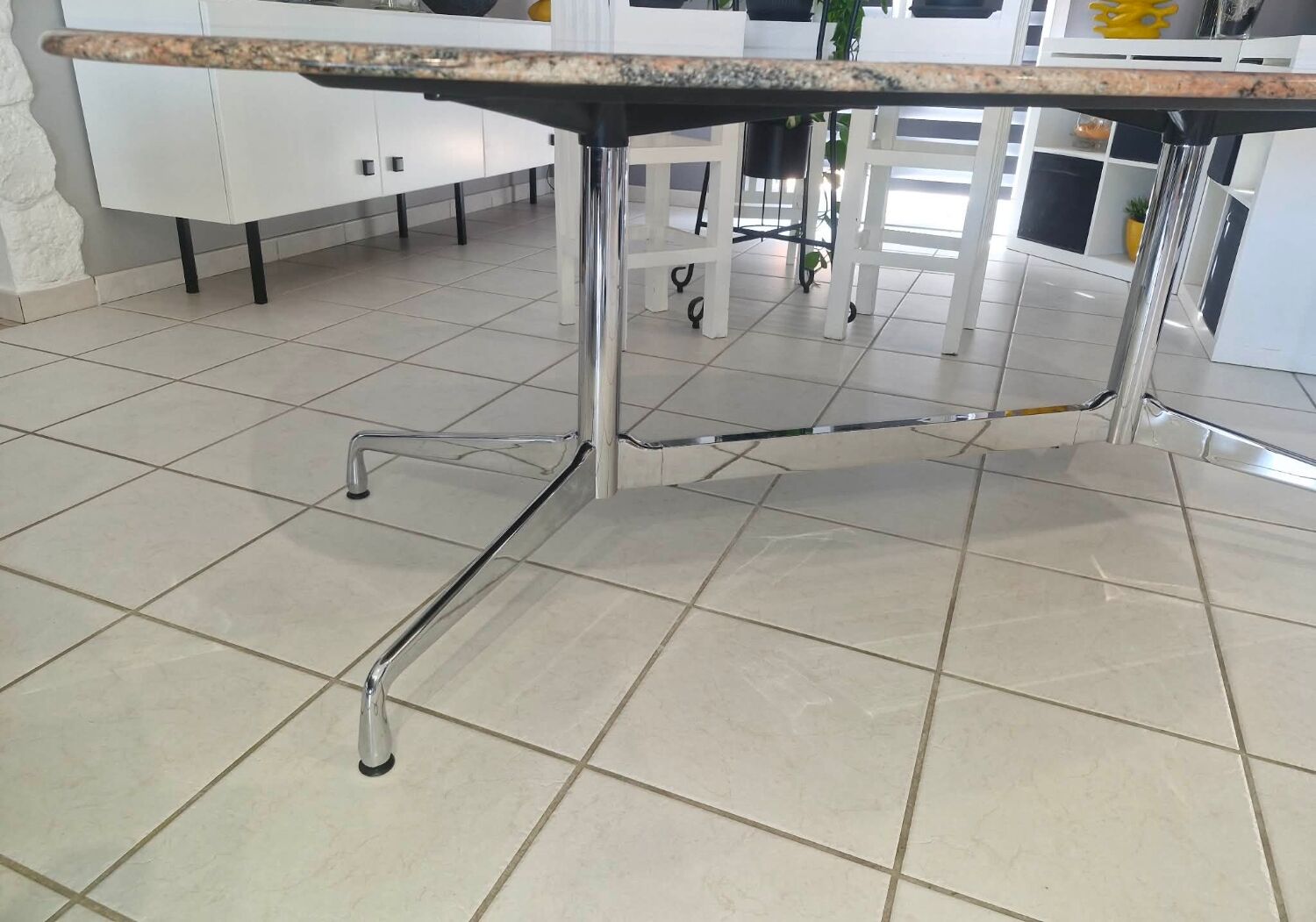 Table by Charles and Ray Eames for Herman Miller, from 1990.