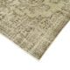Hand-knotted unique turkish beige rug 208 cm x 310 cm