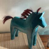 Wooden horse Ikea Dala vintage