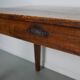 Antique Fruitwood & Oak Early 20th Century French Rustic Farmhouse Dining Table