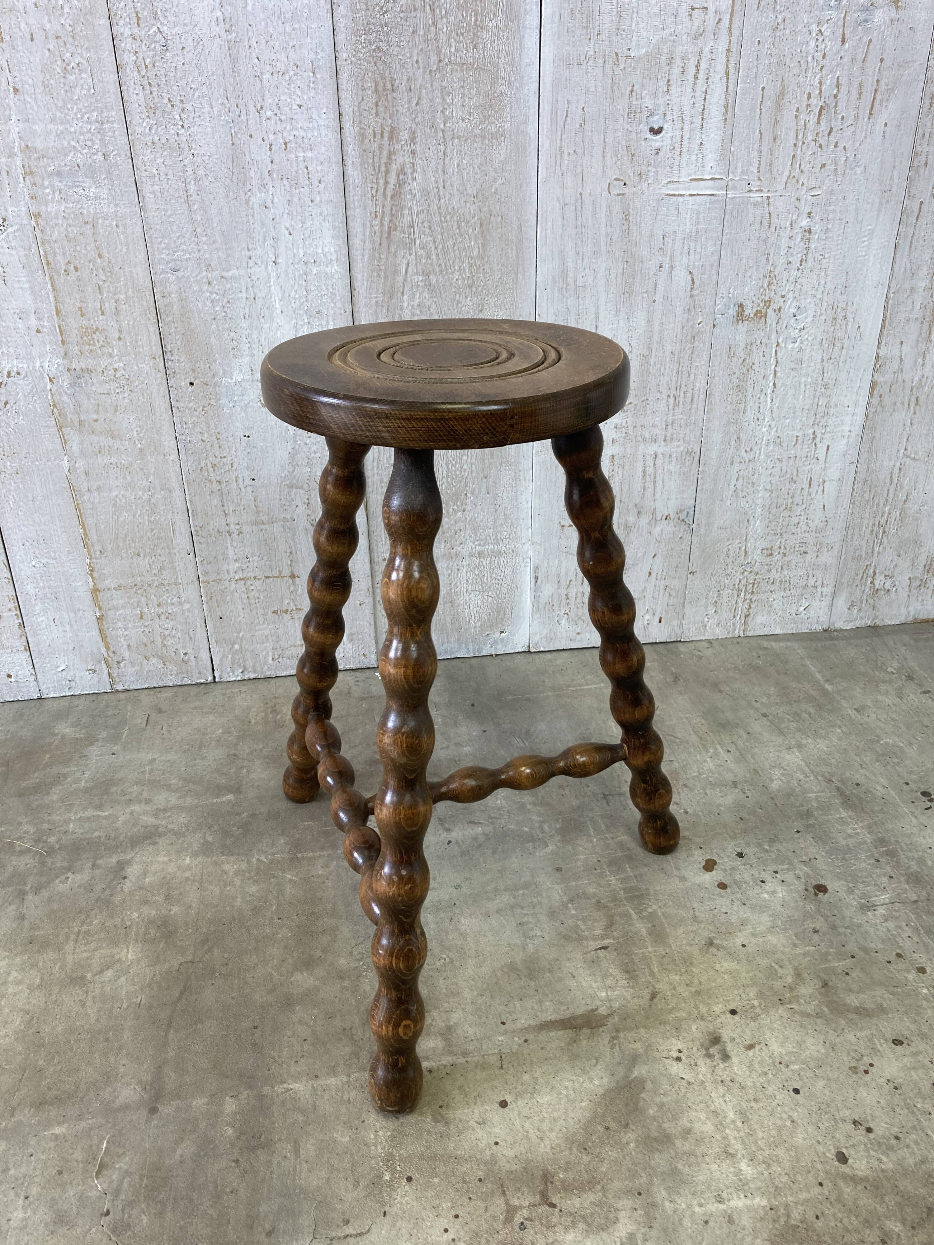Vintage tripod stool