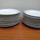 Lot de 12 assiettes Terre de fer «Montigny»
