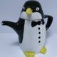 penguin teapot earthenware stamped 70s