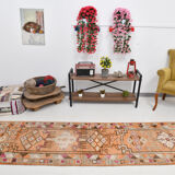 3x14 1960s Antique Vintage Runner Rug,84x427Cm