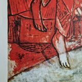 Poster after Marc Chagall "the red roofs" 63 cm by 75 cm