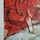 Poster after Marc Chagall "the red roofs" 63 cm by 75 cm