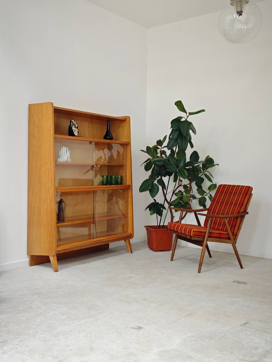 Bookcase / Showcase by Frantisek Jirak for Tatra Pravenec 1960