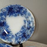 Set of 4 Bryonia model dessert plates from Sarreguemines U&C, between 1880 and 1900