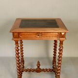 Small Louis XIII Style Table with Turned Legs