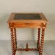 Small Louis XIII Style Table with Turned Legs