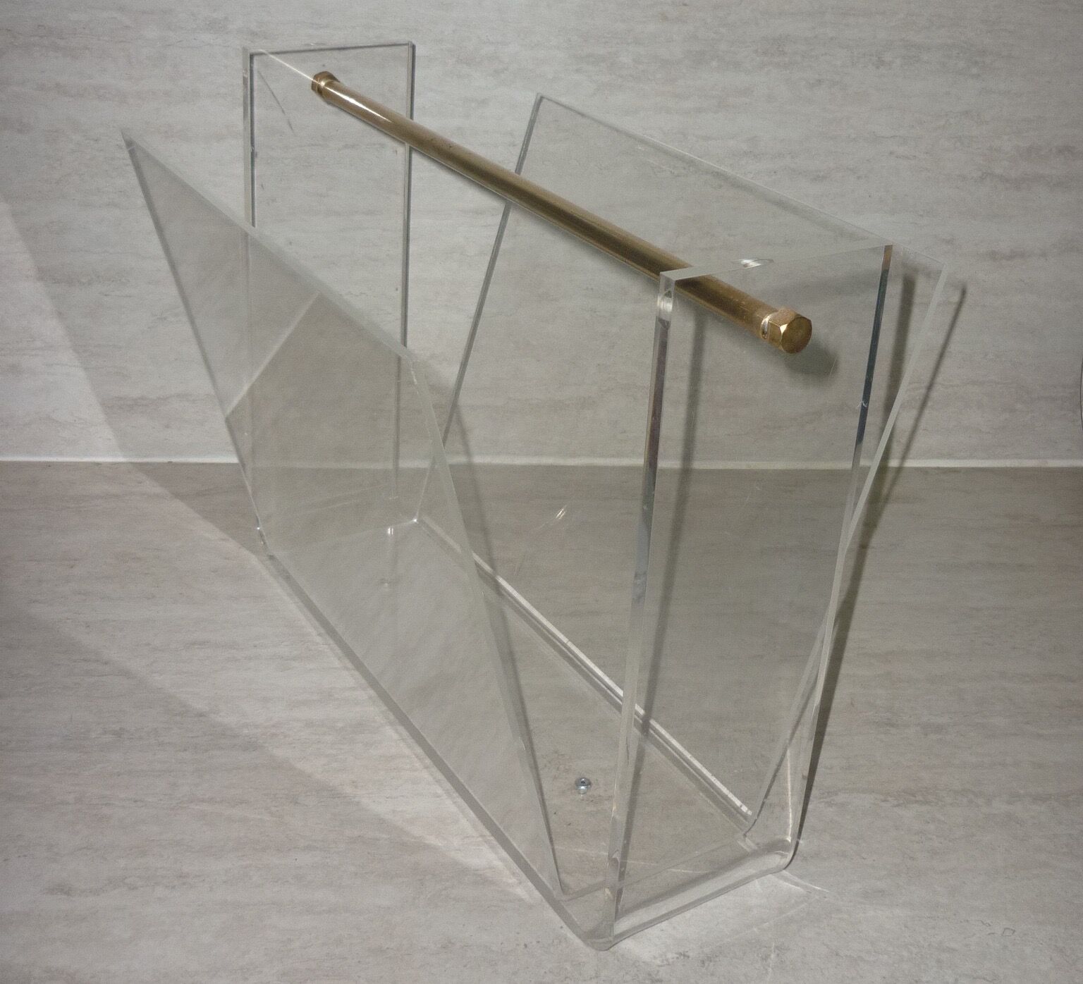 Magazine holder by David Lange 1970s