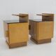 Set of Two Night Stands by Halabala for UP Zavody, 1940s