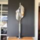 Large Chrome Lamp 3 Lights Space Age Italy 70's Dlg Reggiani