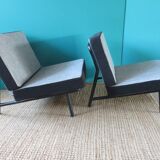 Paire de meridiennes 1950