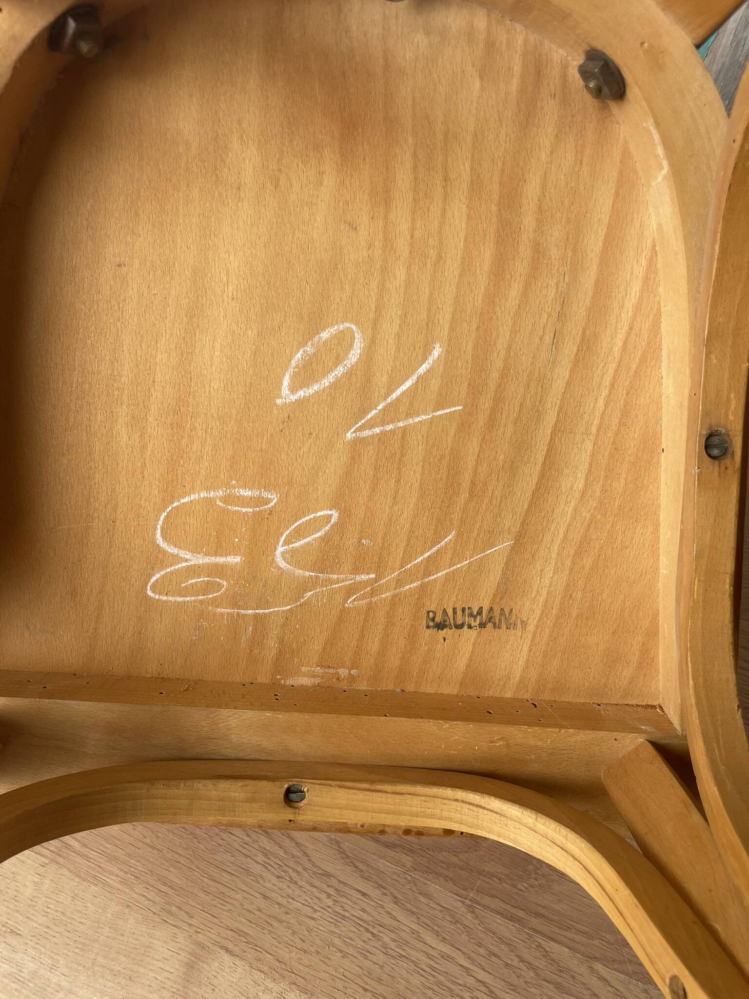 Chaises Baumann