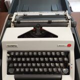 Olympia Monica white typewriter
