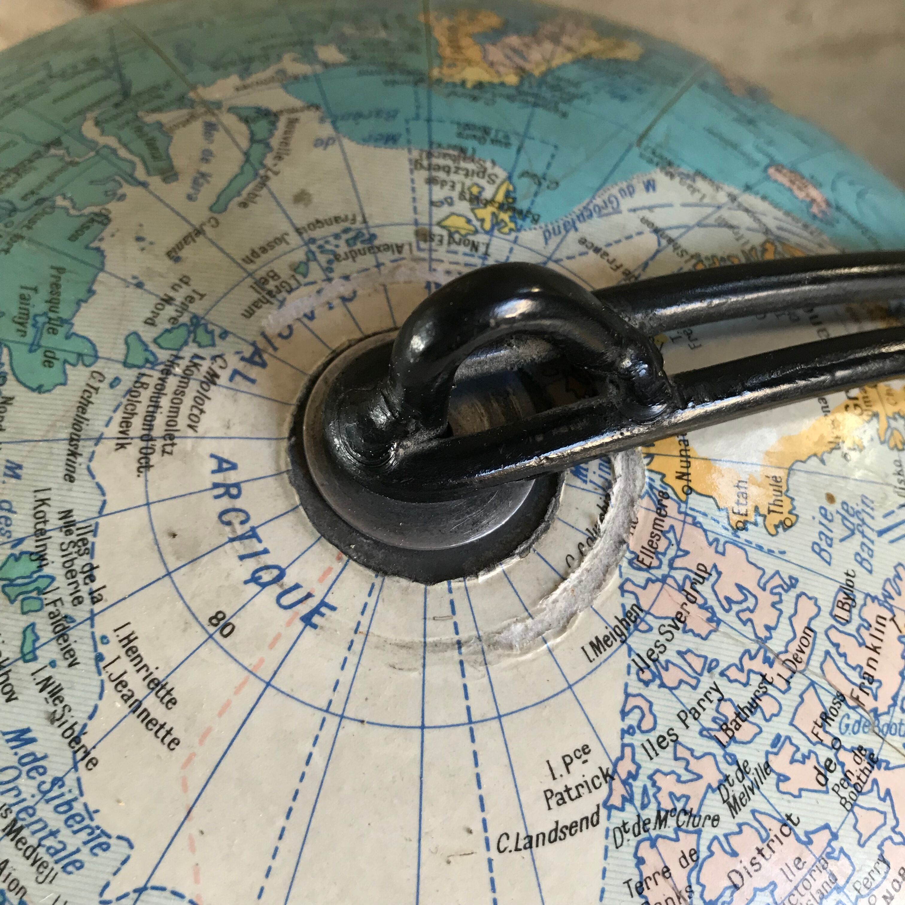 Globe - globe Earth Girard and Baker 1950