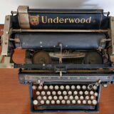 Underwood typewriter