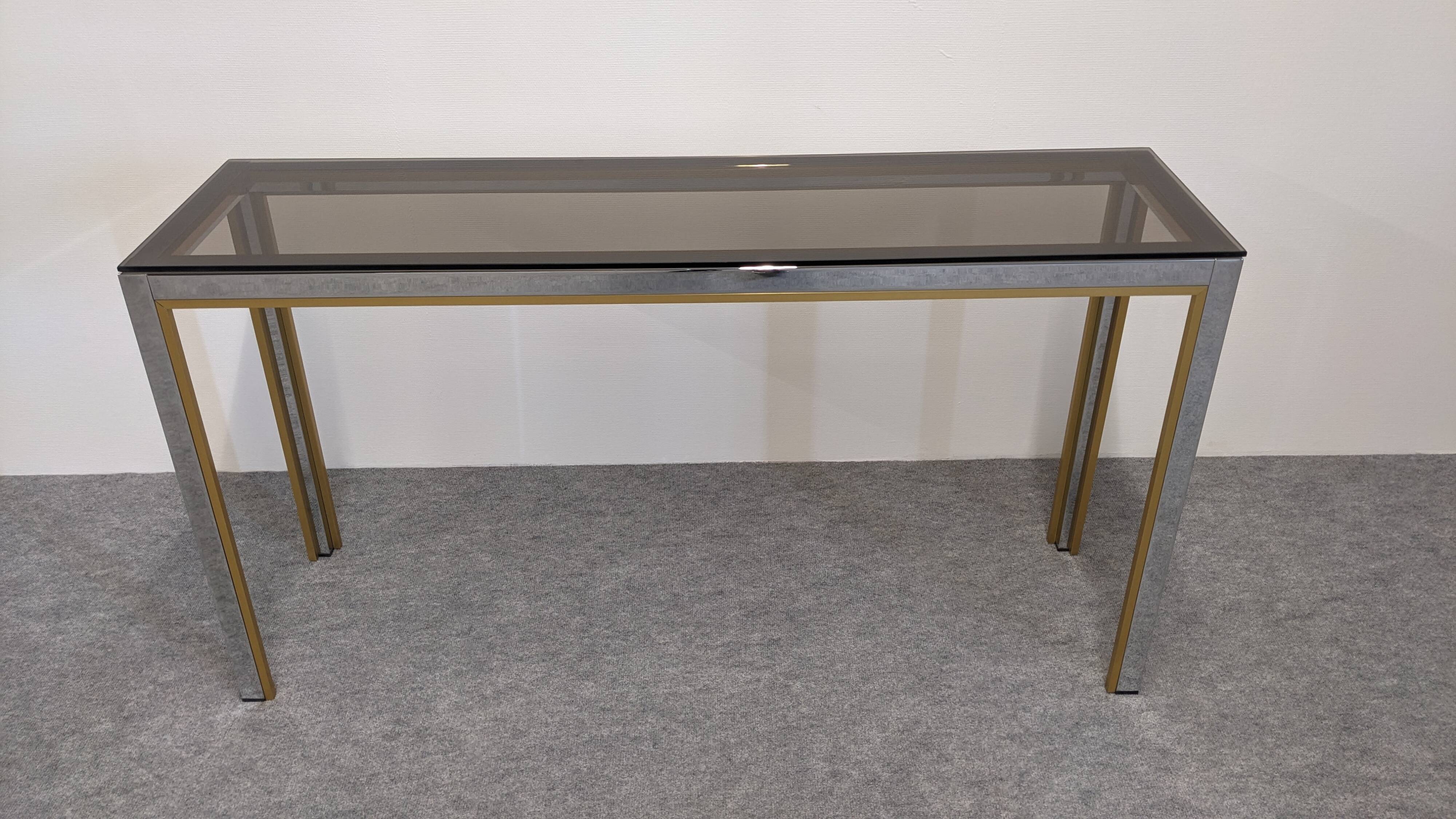 Hollywood Regency console by Renato Zevi from the 60s/70s