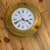 Copper porthole clock