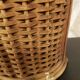 Panier avec anse en rotin 2 compartiments