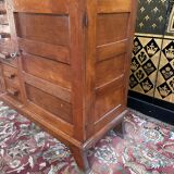 Low solid oak sideboard “René Gabriel”