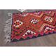 1970s Vintage Turkish Hand-Knotted Wool Cotton Pink Runner Rug 91x340