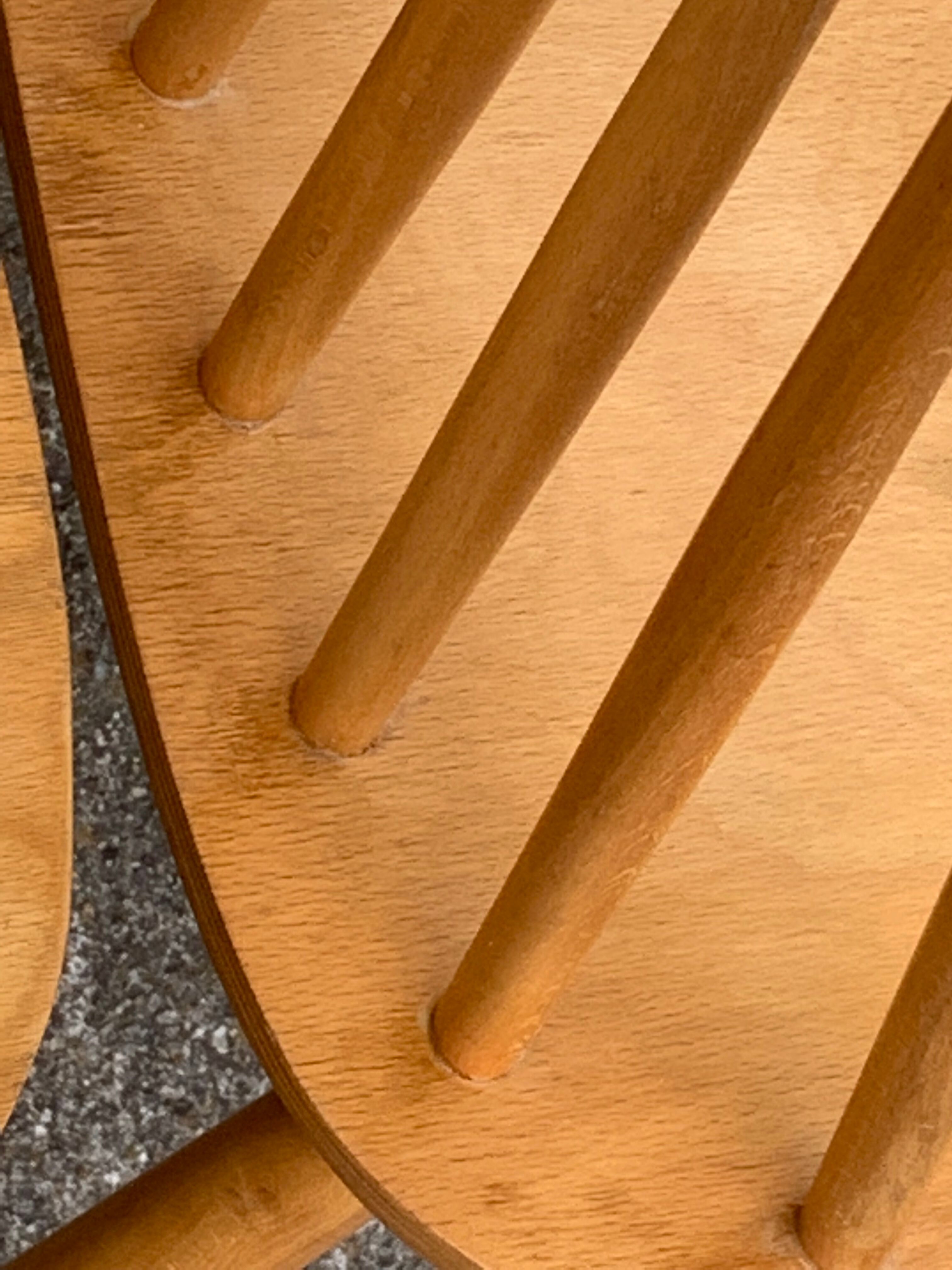 Chaises scandinaves Pinnstol ZPM Radomsko 1950