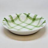 Moulin Des Loups Salad Bowl Green Check Tablecloth Model