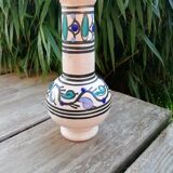 Hand decorated vase