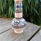 Hand decorated vase