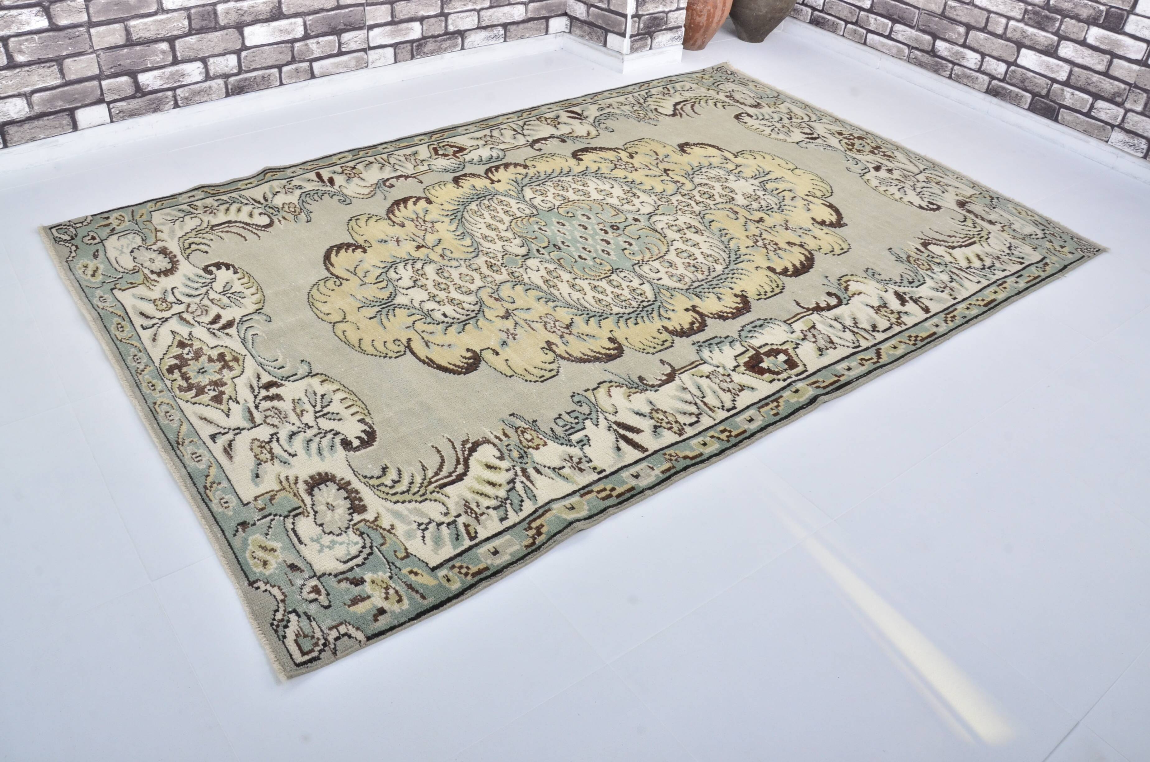 Tapis fait main turc Oushak sku 3462