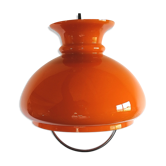 Vintage hanging "Orange" opaline suspension