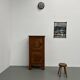 Small brutalist 50s bonnetiere wardrobe