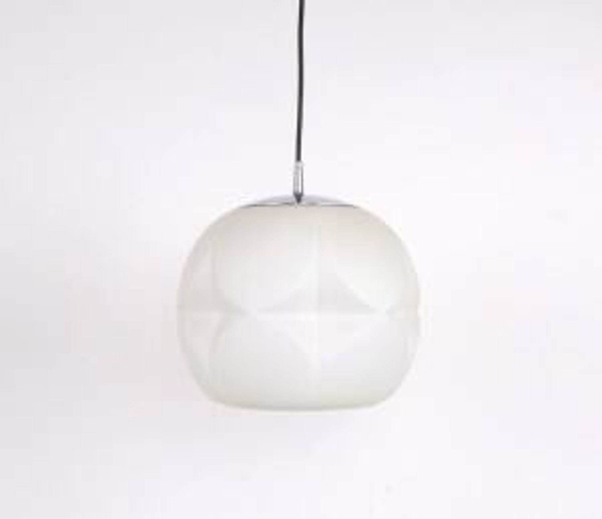 Peil & Putzler opaline glass pendant lamp