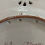 Moustiers porcelain plate