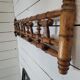 Coat rack wood bamboo 5 hooks, 106cms of L