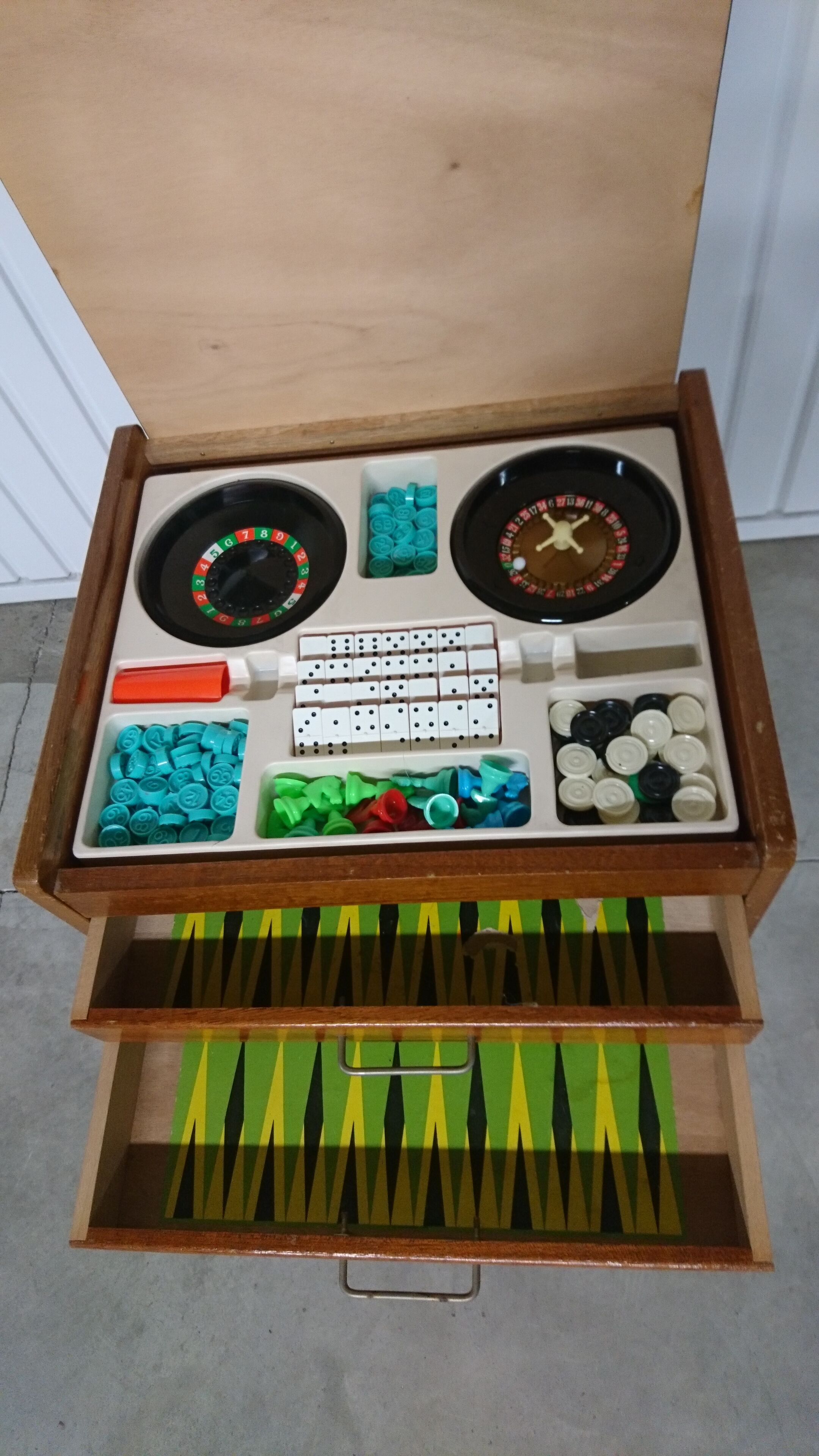 Scandinavian vintage bedside