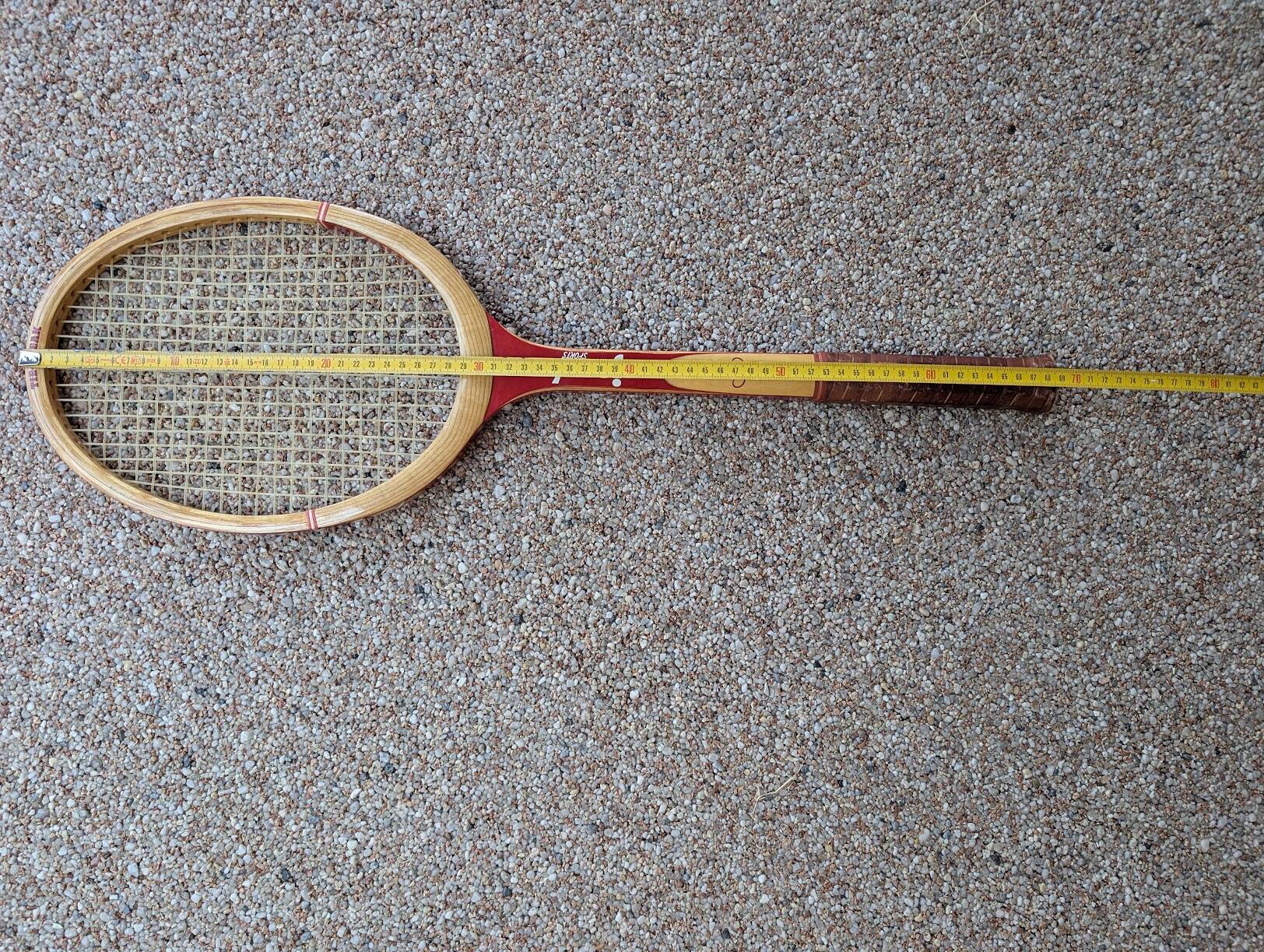 Jam'Co tri-shape tennis racket + leather case