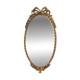 Bronze mirror in Hollywood Regency style from the 1940s/50s.