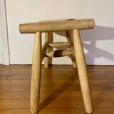 Cowhide stool