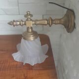 Bronze wall lamp