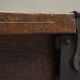 Oak and wrought iron mallet, early 18th century.